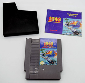 Vintage NES 1943 by Capcom w/ Instructions TESTED