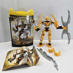 LEGO Bionicle Mata Nui Glatorian Legends 8989 Complete 2009 DAMAGED