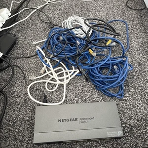 NETGEAR GS108PP 8 Port PoE/PoE+ Gigabit Unmanaged Switch - Afbeelding 1 van 6