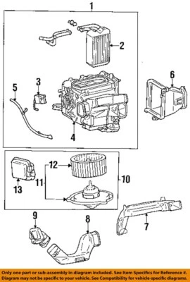 Motor soplador HVAC usado se adapta a: Toyota Celica 1999 grado A Foto 1 de 2