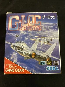 SEGA Game Gear G LOC Air Battle Japan Version IN BOX WITH INSTRUCTIONS Complete - Picture 1 of 5