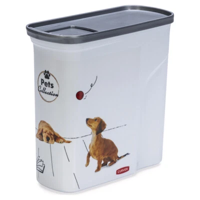 Curver Hundefutter Container weiß | Futterbehälter für Trockenfutter - Bild 1 von 4