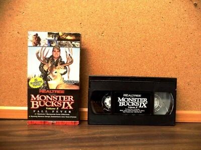 REALTREE PRESENTS MONSTER BUCKS 9, VOLUME 1, FALL FEVER (VHS 2001) BILL JORDAN - Image 1 of 4