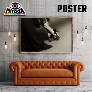 Poster Tango Argentino Shoes Dancers Socks Net Prom Art - Bild 1 von 1