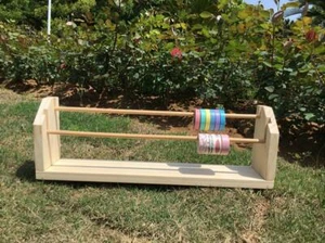 Wooden Craft Tape Storage Rack Organizer Holder Stand - Picture 1 of 3