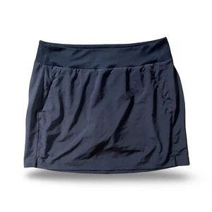 Athleta Skort Rock Damen blau Pull-On Fairway 16" Golf Tennis Größe 12 Large - Bild 1 von 7