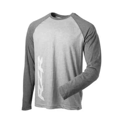 Camiseta de rendimiento de manga larga Polaris RZR para hombre, gris/negro | 2864729 Foto 1 de 2