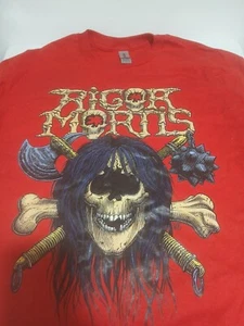 Rigor Mortis Self Titled Shirt Large Thrash Metal 1980s Metallica Slayer - Picture 1 of 9
