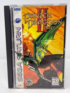 Panzer Dragoon II Zwei Sega Saturn CIB NO TESTED VG13 - Bild 1 von 15