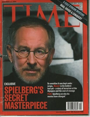 Time Mag Volume 166 Issue 24 December 2005 Munich Spielberg's Secret Masterpiece - Image 1 of 4