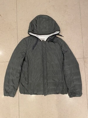 Jaqueta Brunello Cuccinelli leve com capuz, P, excelente estado - Imagem 1 de 4