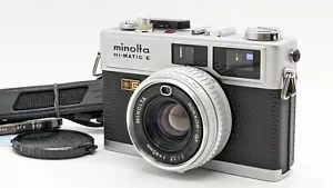 [Almost MINT] Minolta Hi-Matic E Silver Rangefinder 35mm Film Camera from Japan - Picture 1 of 19
