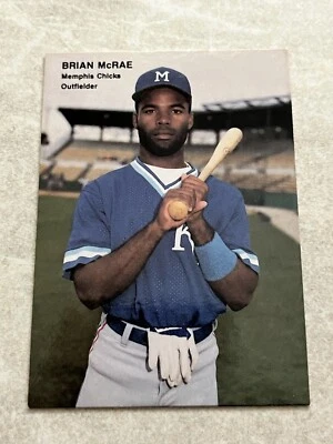 1990 Best Minor League #276 Brian McRae RC Rookie Memphis Chicks - Image 1 of 2