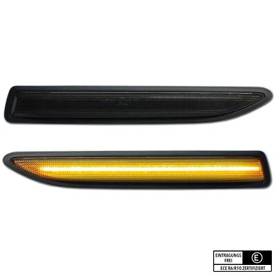 SCHWARZE LED Seitenblinker Ford Mondeo IV 4 BA7 - Bild 1 von 4