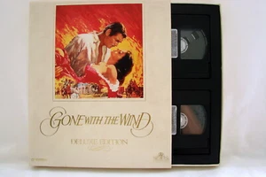 Gone With The Wind Deluxe Edition VHS Box Set Mint - Imagen 1 de 6