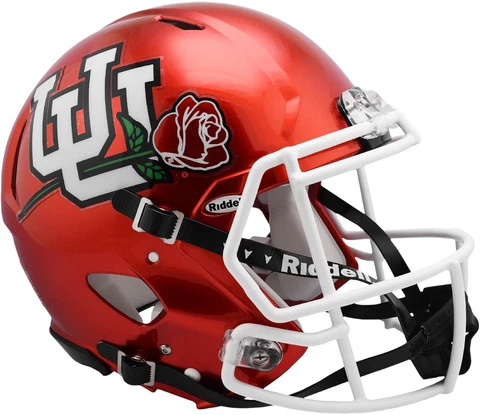 Utah Utes 2022 Rose Bowl Riddell Speed Authentic Football Helmet Cover