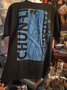 Street Fighter Chun-Li Kikosho Kikoken Moves Size X-Large Shirt HTF Rare Gaming - Picture 1 of 6