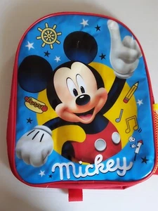 Disney Mickey Mouse Junior Toddler Small Junior Backpack 25cm x 31cm New - Bild 1 von 12