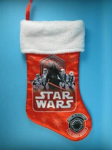 Star Wars The Force Awakens Christmas Stocking 16" (Crush the Resistance) Disney - Picture 1 of 9