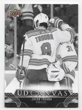 23/24 UPPER DECK SERIES 1 UD CANVAS BLACK Hockey (#C1-C120) U-Pick From List