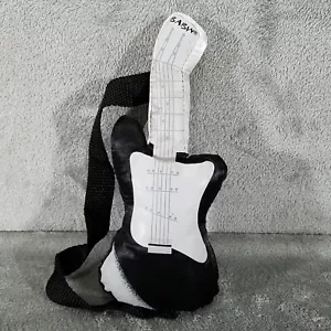 "Build a Bear Workshop BABW Accessorio per chitarra nero grigio imbottito giocattolo 7,5" - Foto 1 di 6