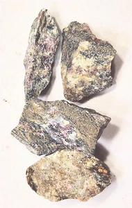 Eudialyte in Matrix Cab Cutting Rough or Specimens - Picture 1 of 5