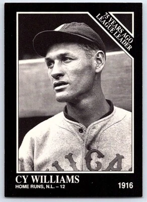 1991 Conlon Collection TSN Cy Williams Chicago Cubs #154 - Image 1 of 2