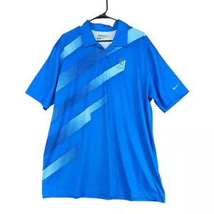 Nike Golf Poloshirt Herren L Large blau Dri Fit TPC Scottsdale Sport - Bild 1 von 13