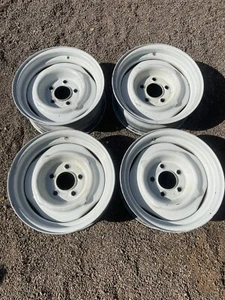 SET - 15'' X 6'' JJ. 1984 Chevrolet Truck C10 Rims, Matching Wheels - Picture 1 of 12