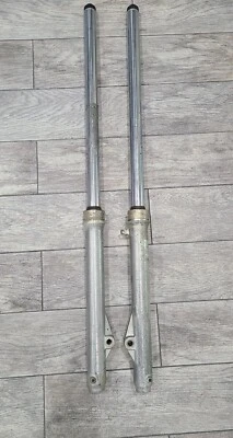 Horquillas delanteras Suzuki RS250 rm 250 1980 1981 amortiguadores suspensión OEM  Foto 1 de 4