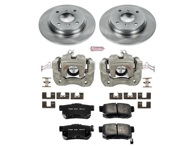 Kit de pastillas de freno trasero y rotor 93DSBM59 para Honda Prelude 1992 1993 1994 1995 1996 Foto 1 de 1