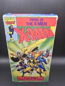 Pryde of The X-MEN VHS Tape Animated Adventure - Marvel  1991 - Imagen 1 de 2