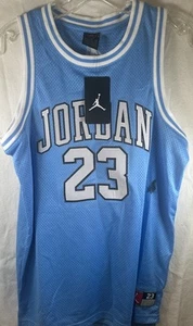 Vintage Y2K Michael Jordan Air 23 Basketball Jersey Kids XL North Carolina *READ - Picture 1 of 8