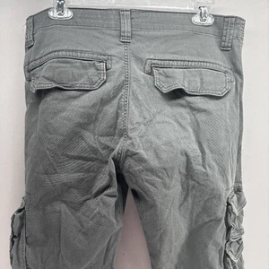 Pantalones cargo Wrangler para hombre 32x30 verdes regulares cónicos utilitarios estilo paracaidista - Imagen 1 de 11
