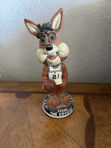 Special Edition Bobble Head San Antonio Spurs Coyote Forever Collectible Legends - Picture 1 of 10