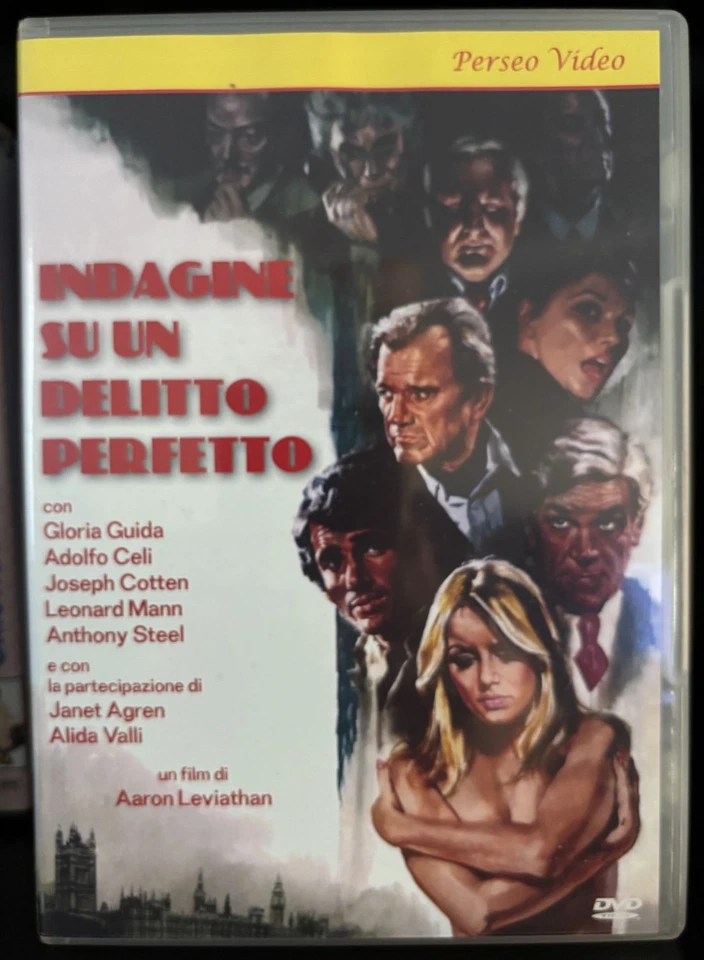 INDAGINE SU UN DELITTO PERFETTO - DVD - GLORIA GUIDA - PERSEO VIDEO - RARO - Bild 1 von 2
