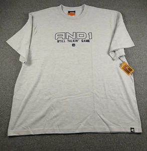Camiseta de baloncesto vintage AND1 Trash Talk Who Got Next para hombre talla XXL totalmente nueva - Imagen 1 de 10