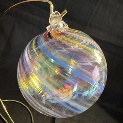 Hermoso adorno de vidrio soplado estudio desconocido leer descripción Foto 1 de 4