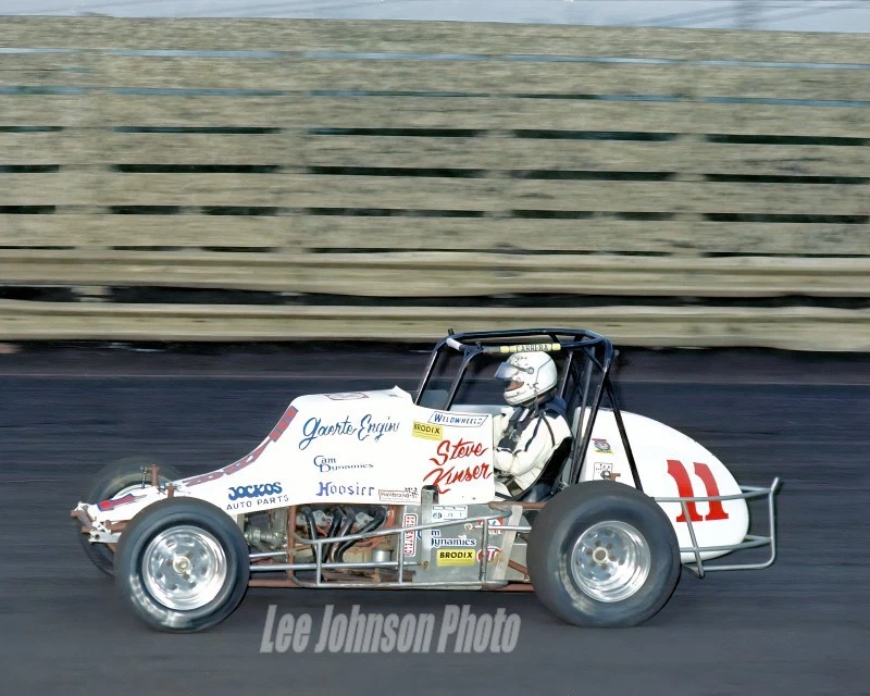 Steve Kinser Stanton 1981 chasis impresión 4x6  Foto 1 de 1