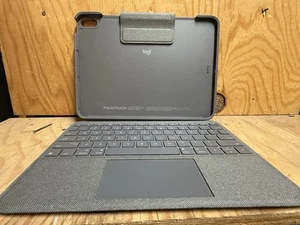 Logitech Folio Touch iPad Keyboard Case 11-inch(M2&M3)Pad Air(4th & 5th-gen) - Picture 1 of 12