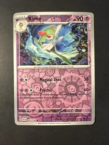 Kirlia 85 /198 Pokémon Scarlet Violet Reverse Holo Holographic Foil 2023 - Picture 1 of 2