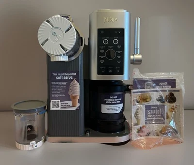 Ninja - Swirl by CREAMi Soft Serve and Ice Cream Maker, 13 One-Touch Program ... - Image 1 of 4