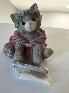 1999 Vintage Calico Kätzchen "Tanz der Zuckerpflaumenfeen" Enesco süß  - Bild 1 von 8