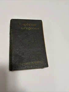 Captains Courageous by Rudyard Kipling 1924 HC Doubleday - Picture 1 of 14