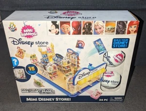 NEW ZURU MINI BRANDS DISNEY STORE EDITION INCLUDES 15 MYSTERY MINIS 34 PIECES - Picture 1 of 5