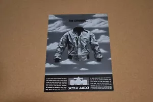80er Jahre Vintage Stil Autodruck Anzeige Das Original Carrera Design Herren Mode Jacke - Bild 1 von 1
