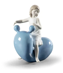 Lladro porcelain My Seesaw Balloon - Picture 1 of 9