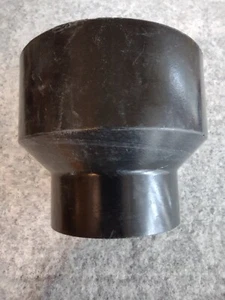 3" x 2" Hub x Hub ABS DWV Reducing Coupling (5801R) - Picture 1 of 3