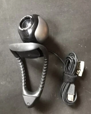 Logitech V-UBK45 861223-0000 Rightlight RightSound Technology USB WebCam Camera - Bild 1 von 4