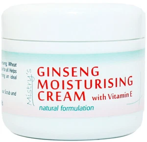 Mistry's Ginseng Feuchtigkeitscreme mit Vitamin E 50g - natürlich vegan - Bild 1 von 2
